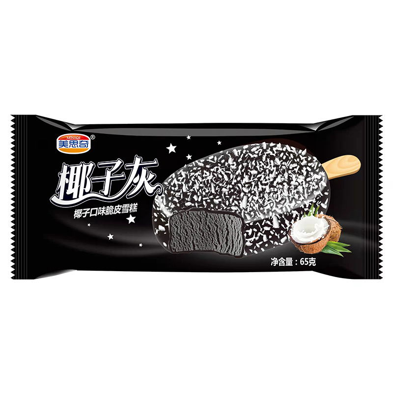 美思奇 椰子灰(椰子口味)脆皮雪糕60克