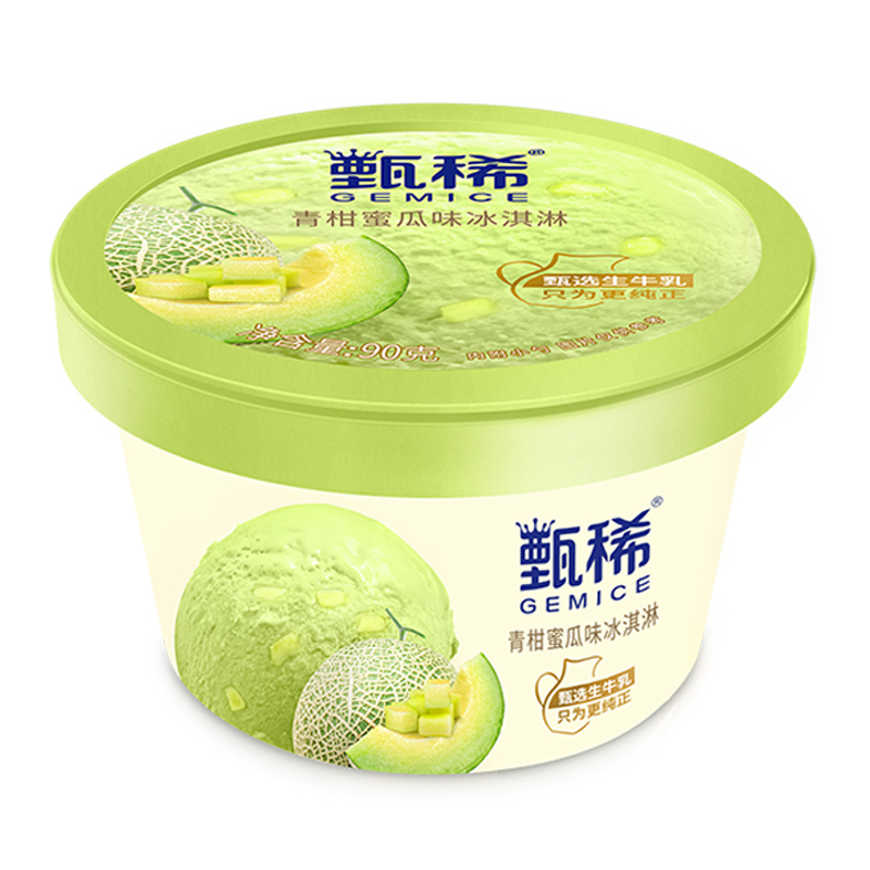 伊利甄稀 青柑蜜瓜味冰淇淋90克