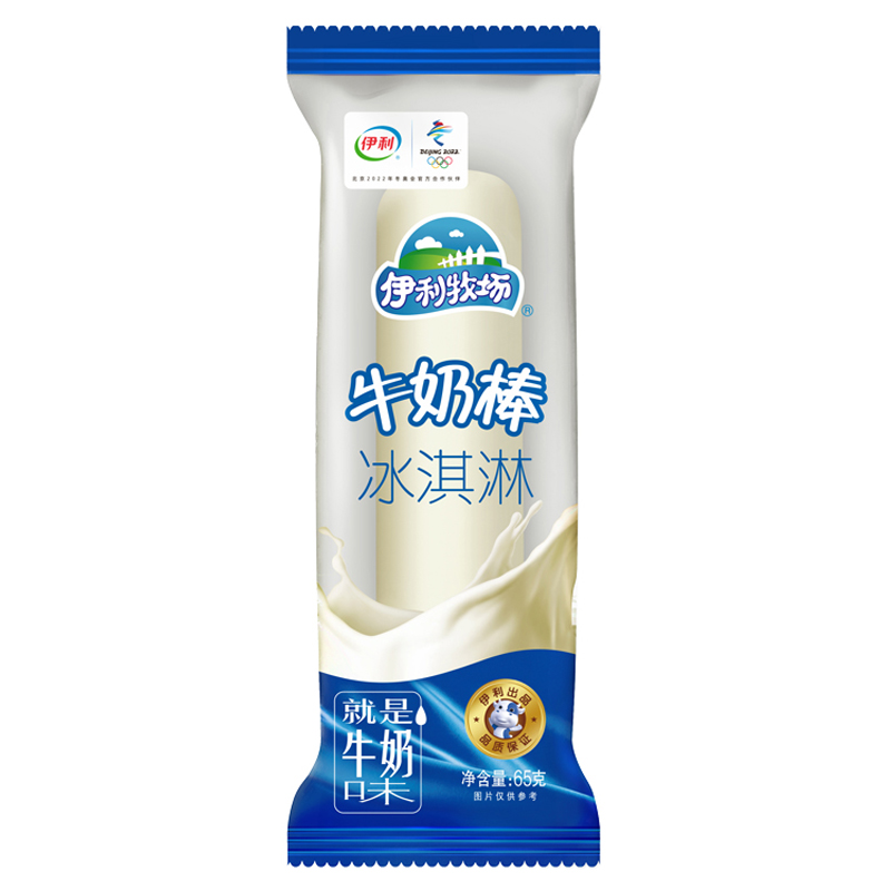 伊利牧场 牛奶棒牛奶味冰淇淋59克