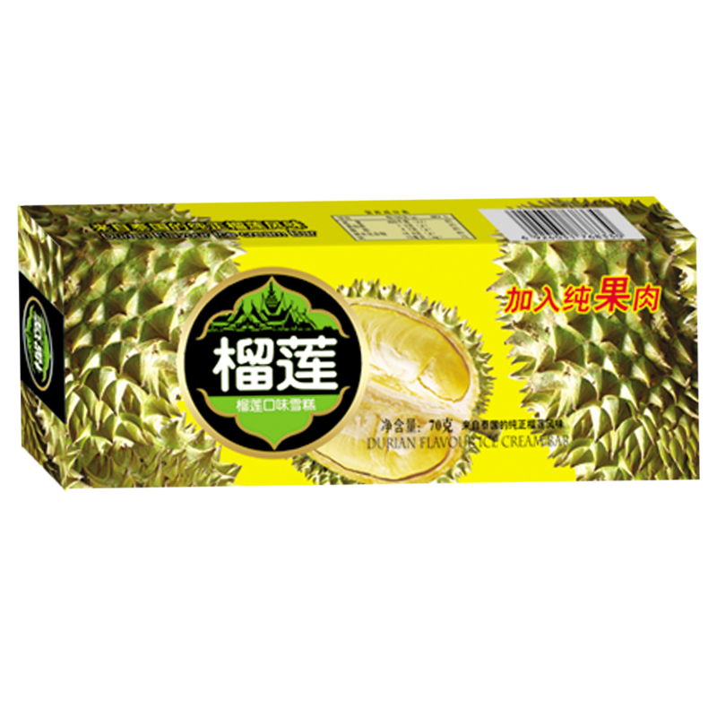 仙境 榴莲(榴莲口味)雪糕70克