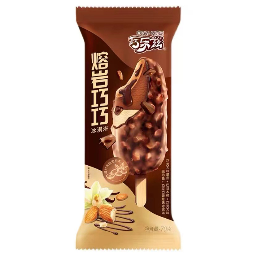 伊利巧乐兹 熔岩巧巧冰淇淋70克