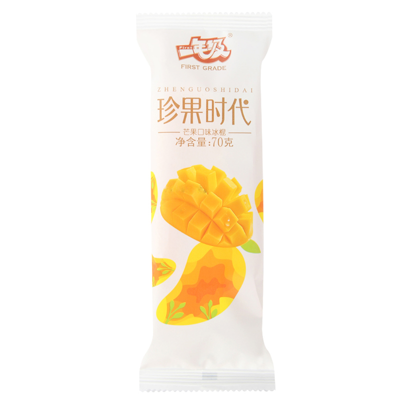 仙境一年级 珍果时代(芒果口味)冰棍70克
