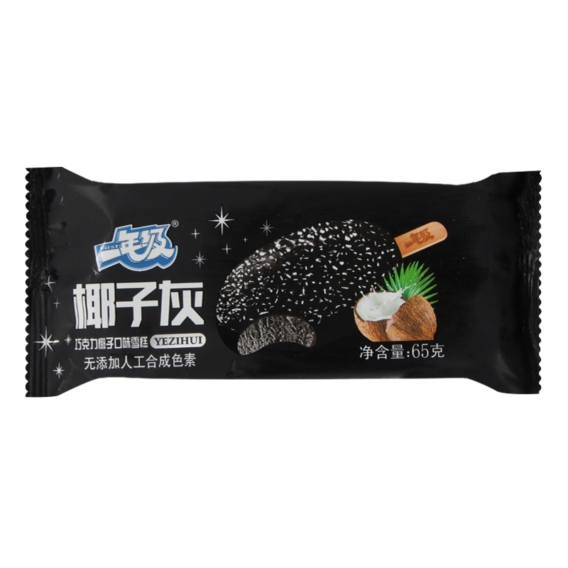 仙境一年级 椰子灰(巧克力椰子口味)雪糕65克