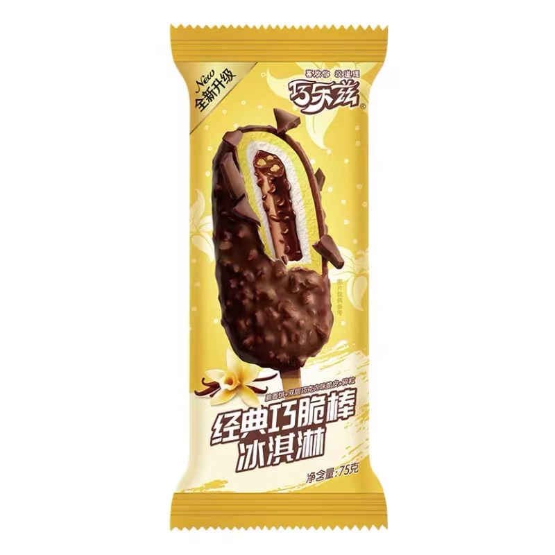 伊利巧乐兹 经典巧脆棒冰淇淋75克