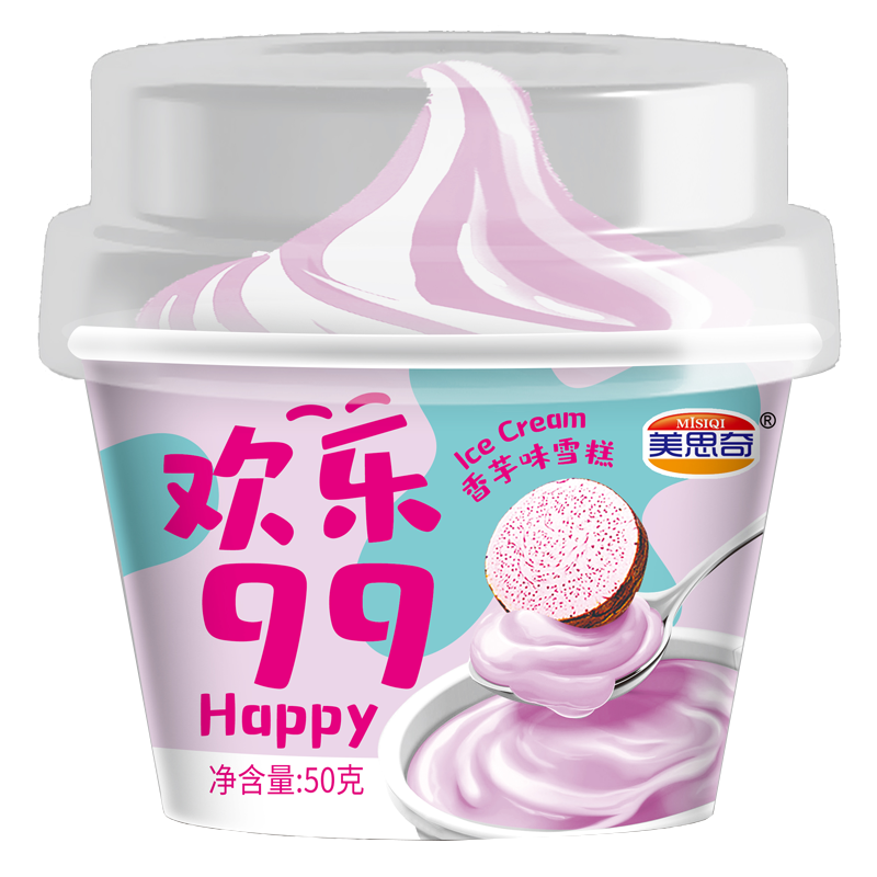 美思奇 欢乐99(香芋味)雪糕50克