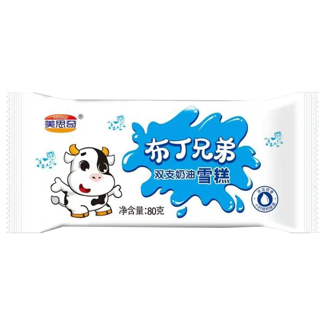 美思奇 布丁兄弟(奶油味)雪糕78克