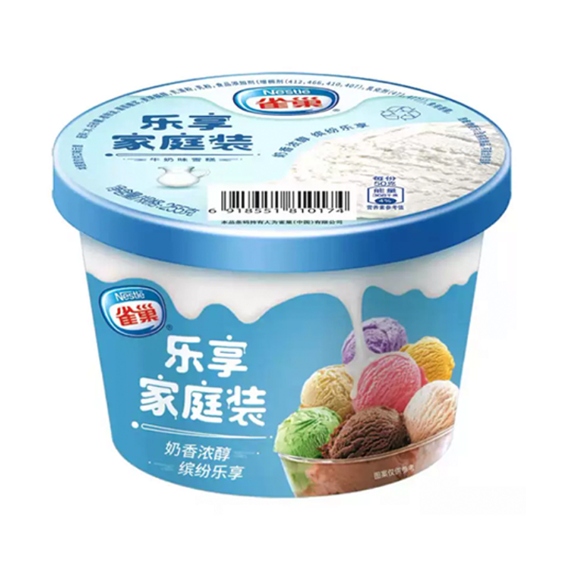 雀巢 乐享家庭装(牛奶味)雪糕255克