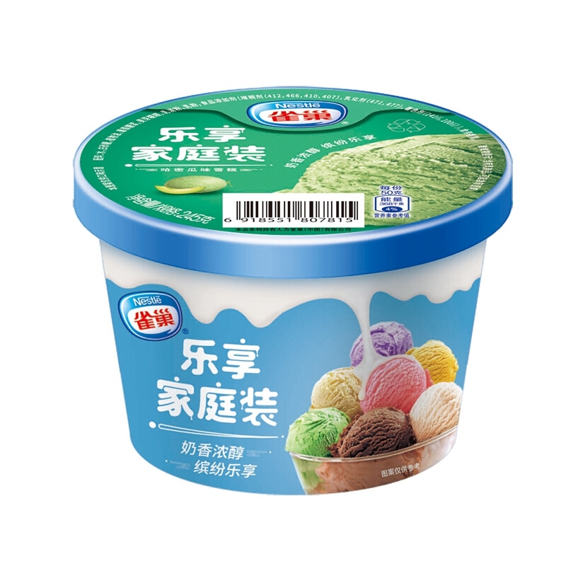 雀巢 乐享家庭装(哈蜜瓜味)雪糕255克