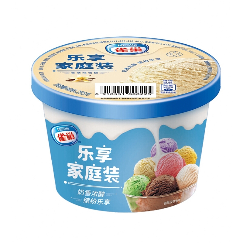 雀巢 乐享家庭装(香草味)雪糕255克