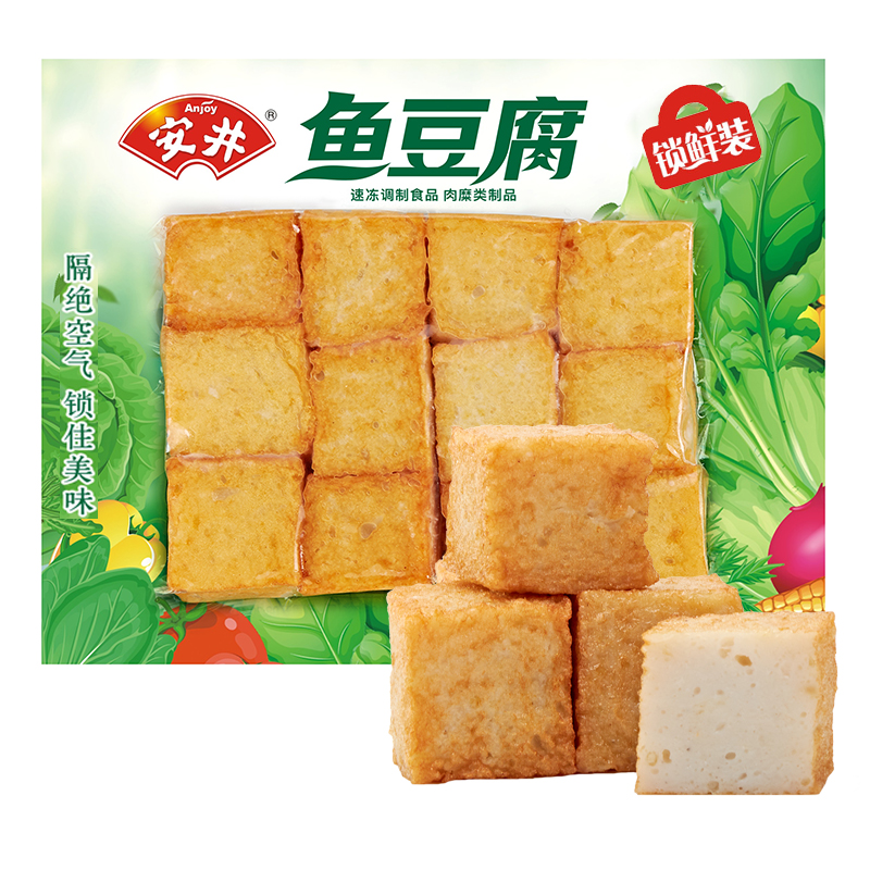 安井 鱼豆腐锁鲜装240克