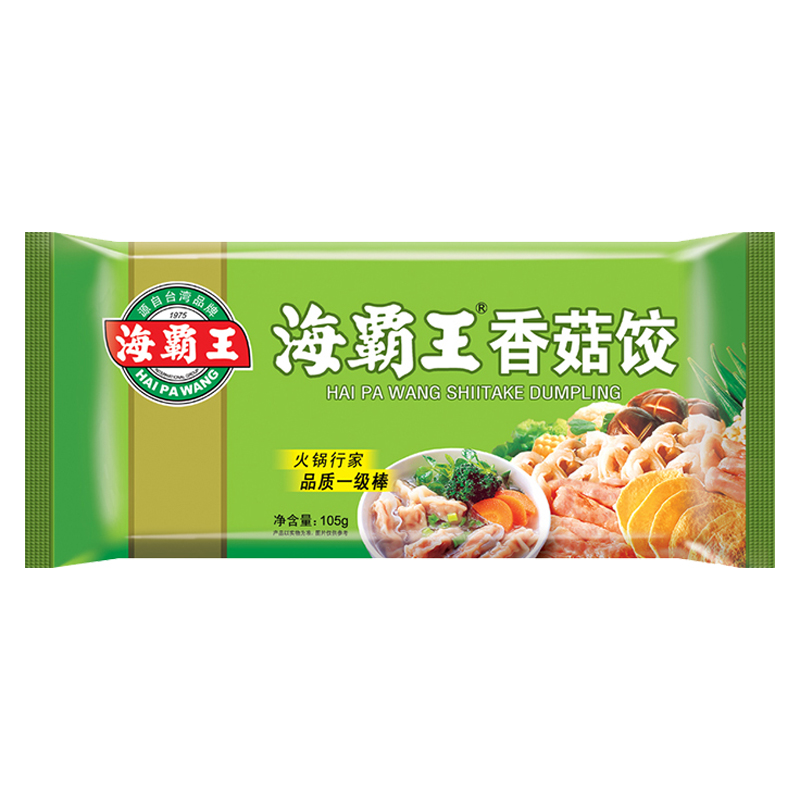 海霸王 香菇风味饺105克