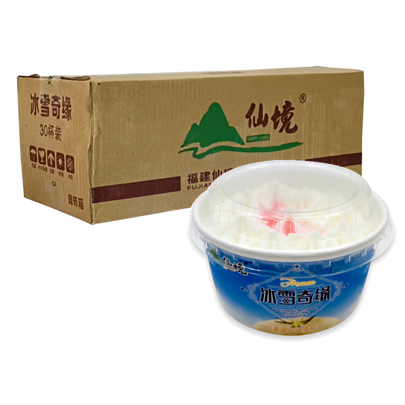【1元】仙境 冰雪奇缘(香草奶味)雪糕60克*30杯
