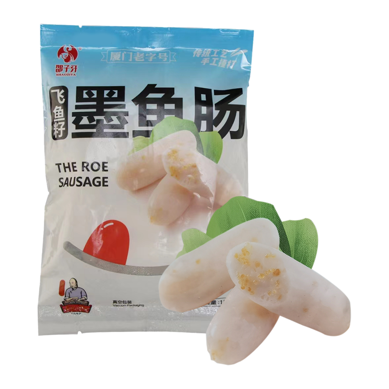 邵子牙 飞鱼籽墨鱼肠150克