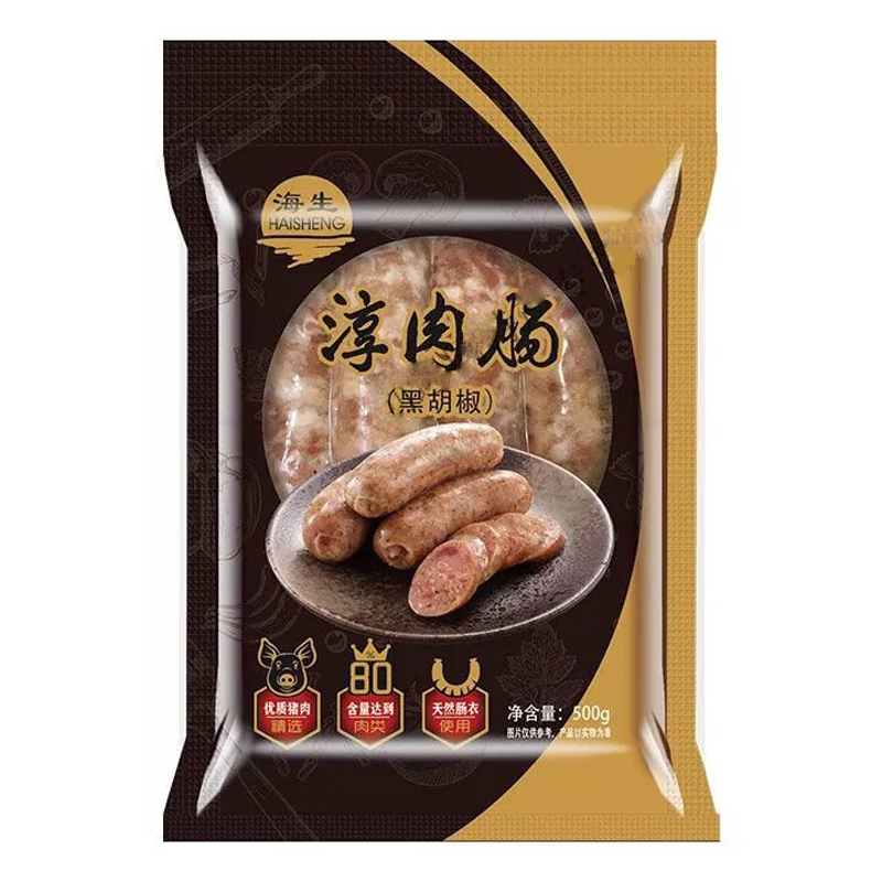 海生 黑胡椒淳肉肠500克