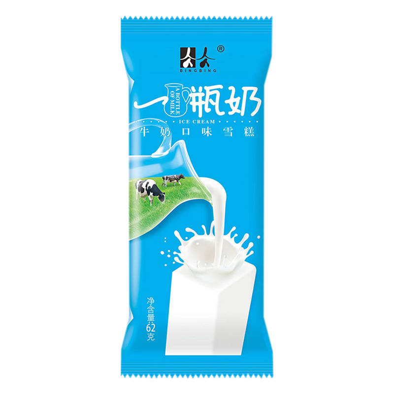 美思奇 一瓶奶(牛奶口味)雪糕62克
