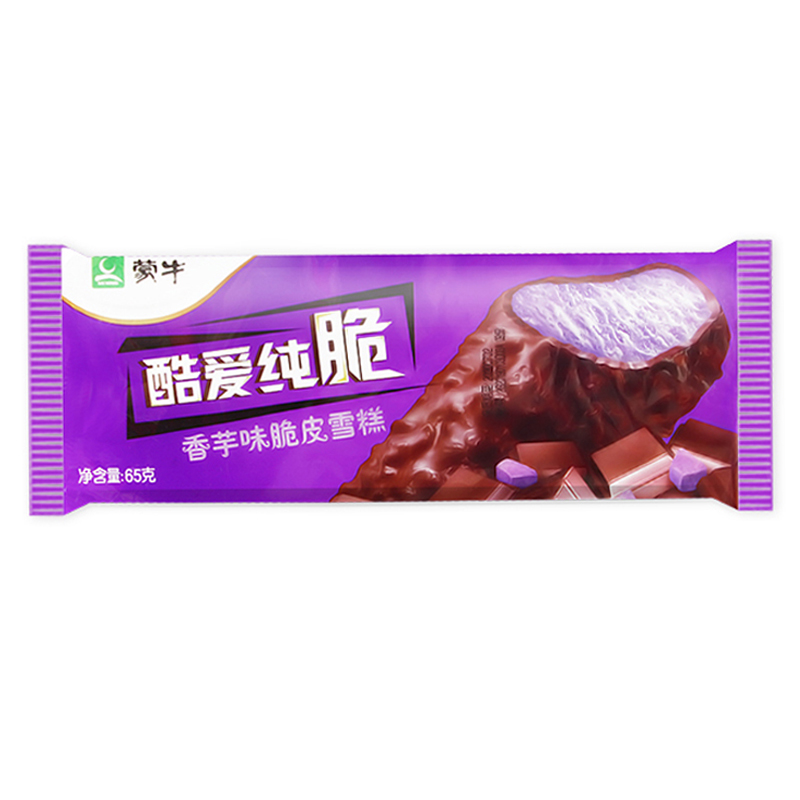 蒙牛 酷爱纯脆(香芋味)脆皮雪糕65克
