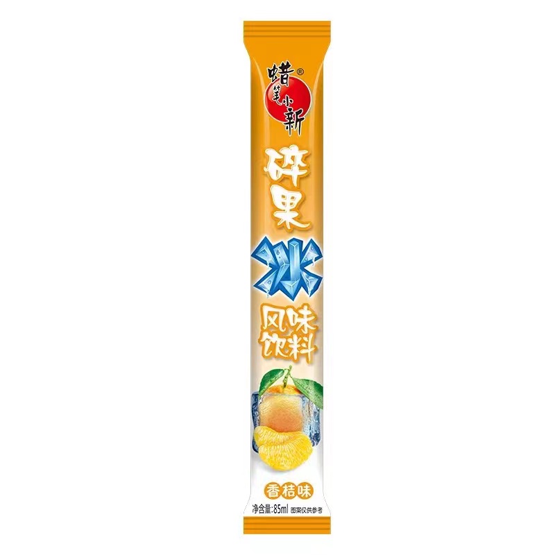 蜡笔小新 碎果冰(香桔味)风味饮料85毫升