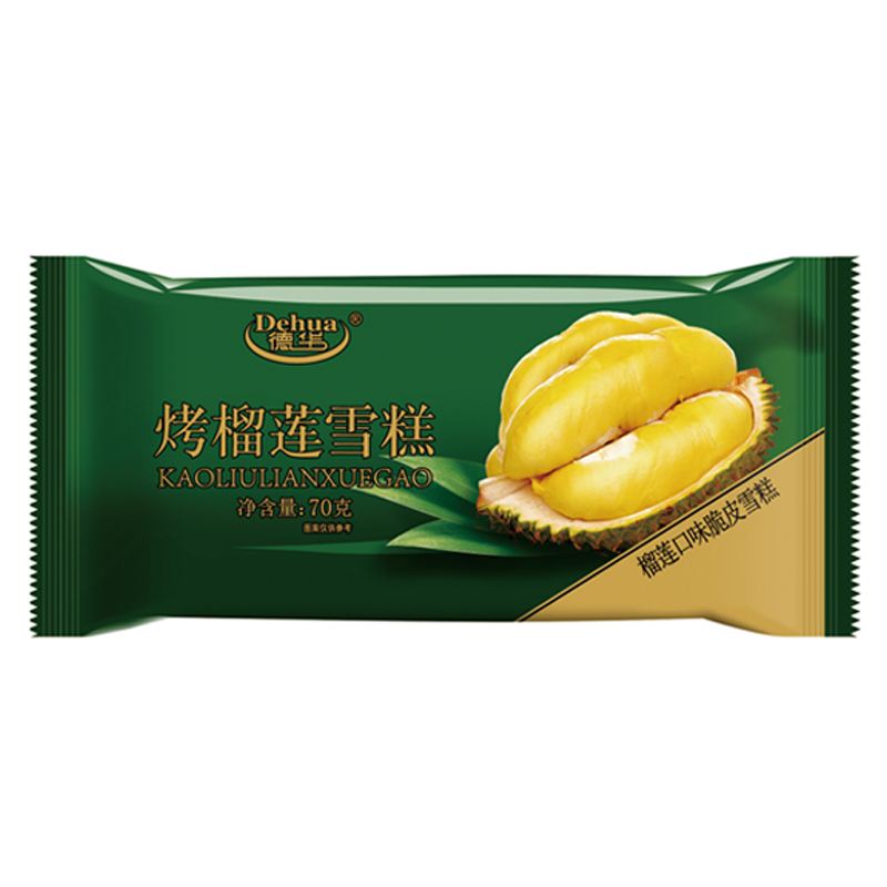 德华 烤榴莲(榴莲口味)脆皮雪糕70克