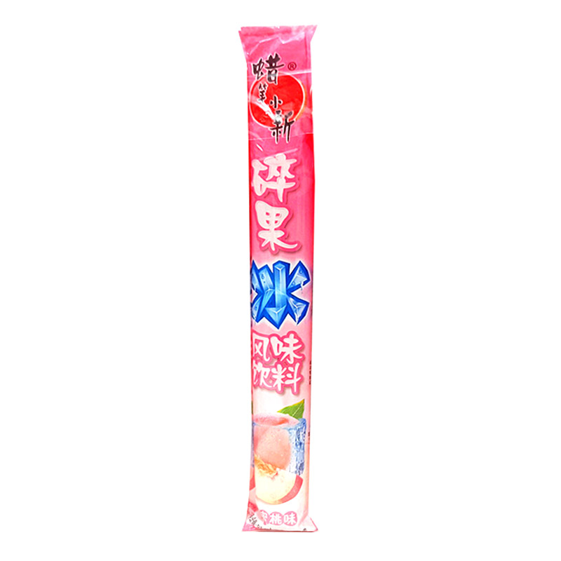 蜡笔小新 碎果冰(水蜜桃味)风味饮料85毫升