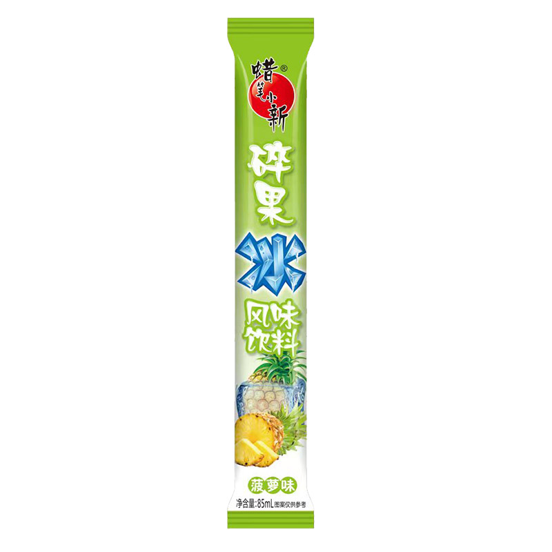 蜡笔小新 碎果冰(菠萝味)风味饮料85毫升