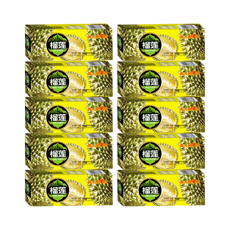 【4元】仙境 榴莲(榴莲口味)雪糕70克*10盒