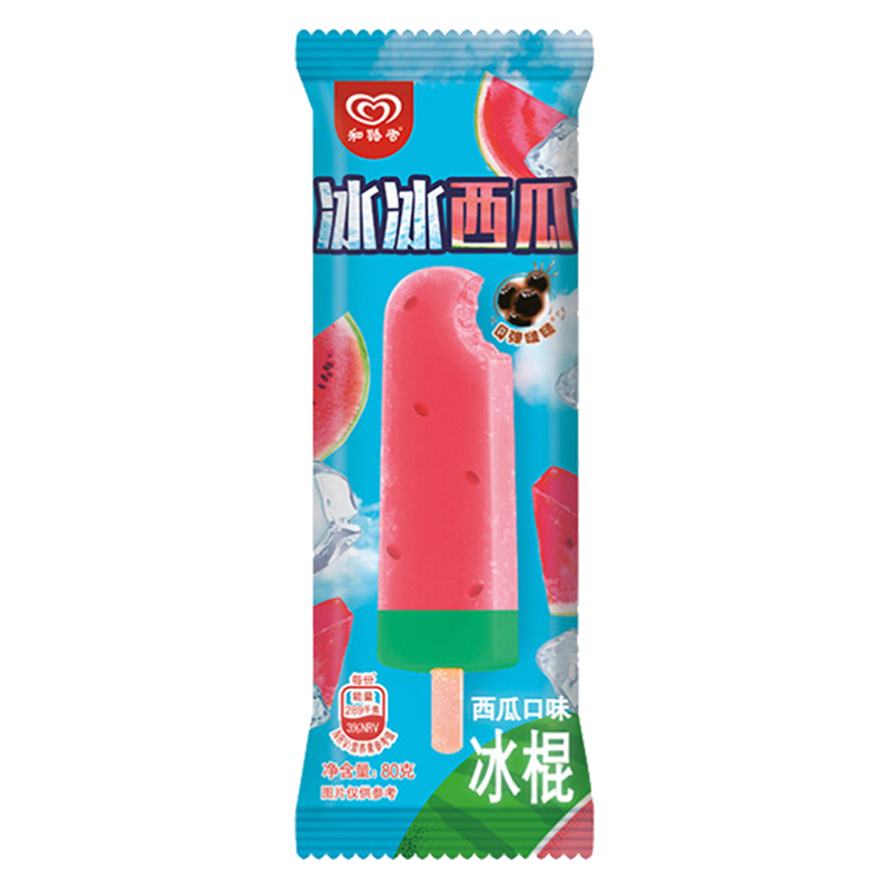 和路雪 冰冰西瓜(西瓜口味)冰棍80克