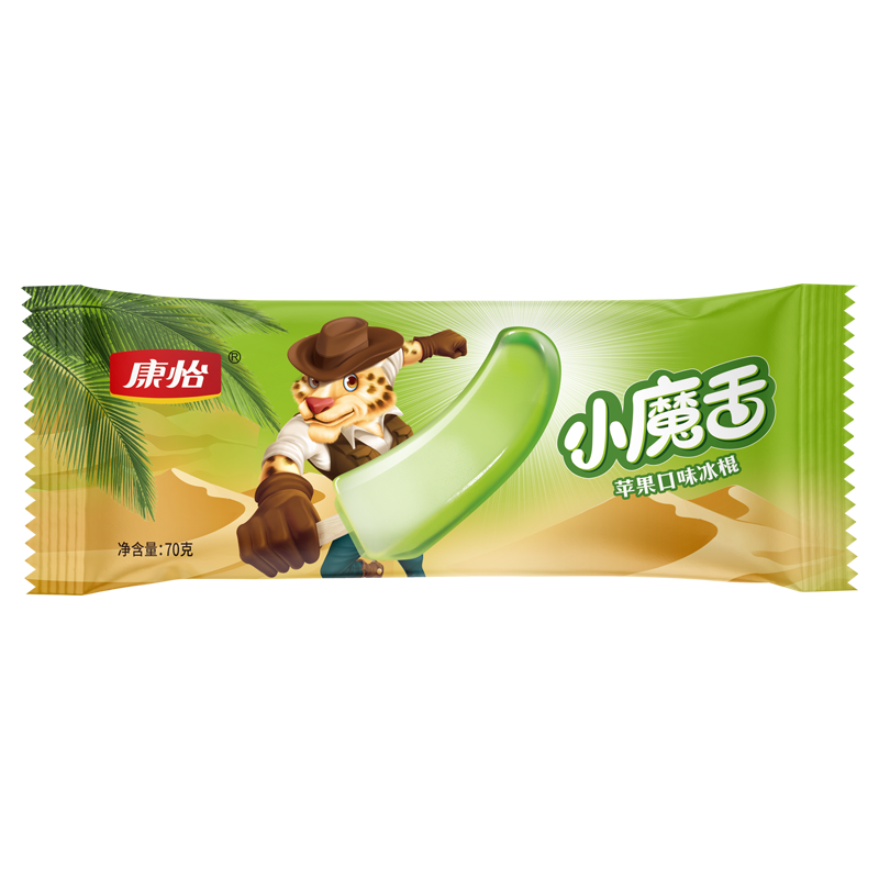 康怡 小魔舌(苹果口味)冰棍70克