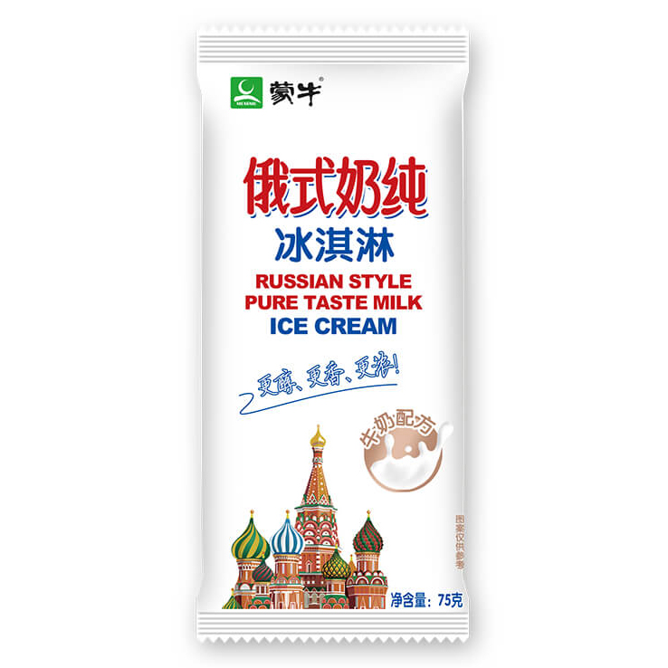 蒙牛 俄式奶纯冰淇淋75克