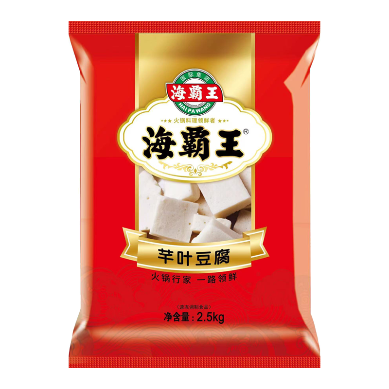 【5斤装】海霸王 芊叶豆腐2.5千克