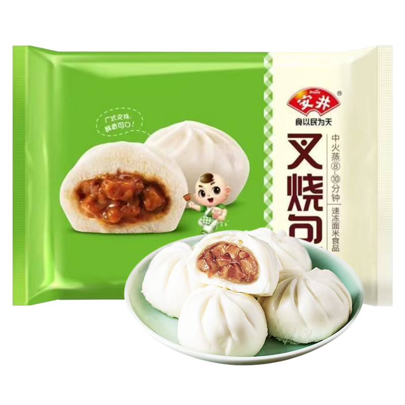 安井 叉烧包10只装360克