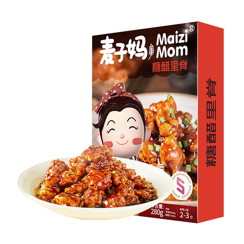 麦子妈 糖醋里脊280克