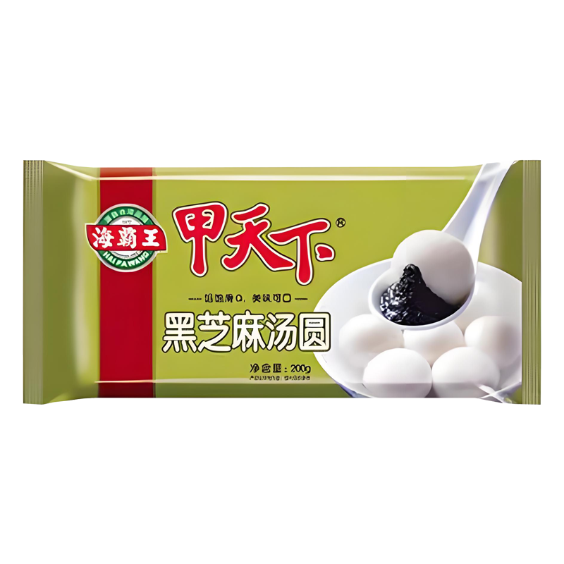 海霸王 甲天下黑芝麻汤圆200克