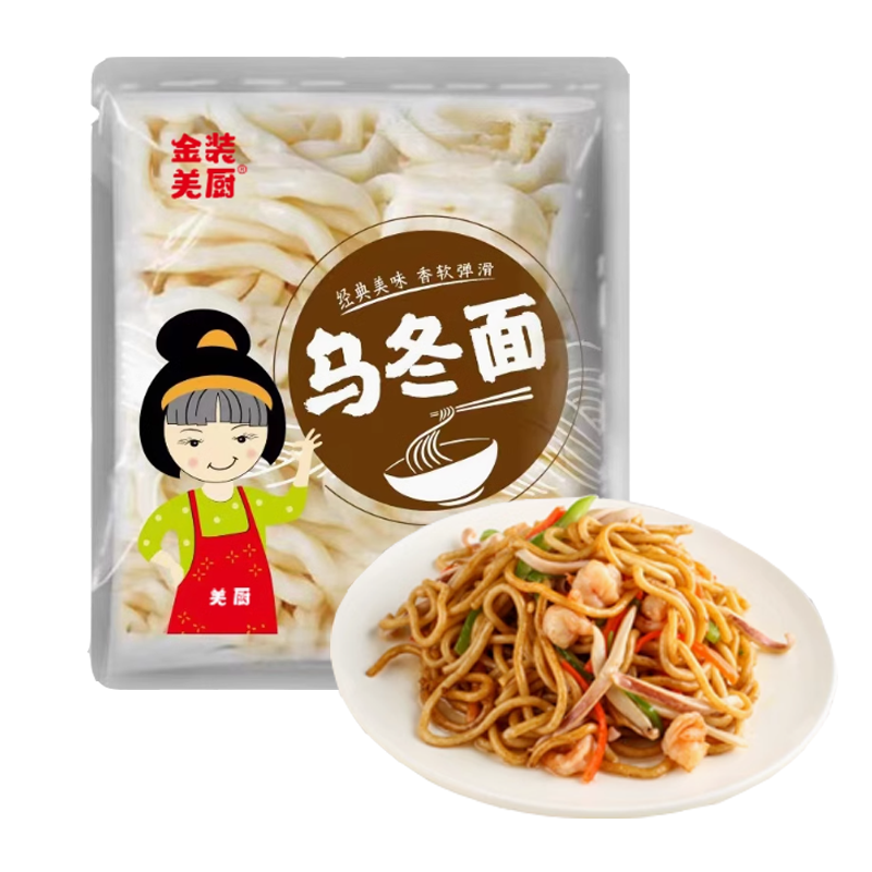 金装美厨 乌冬面200克