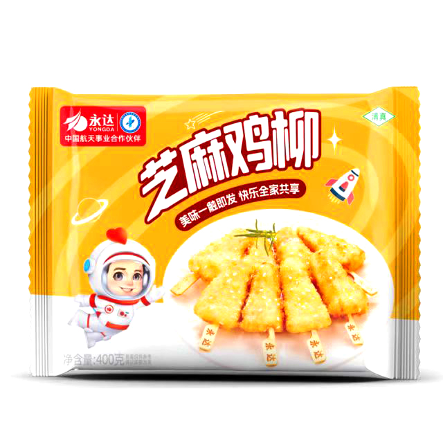 永达 芝麻鸡柳400克