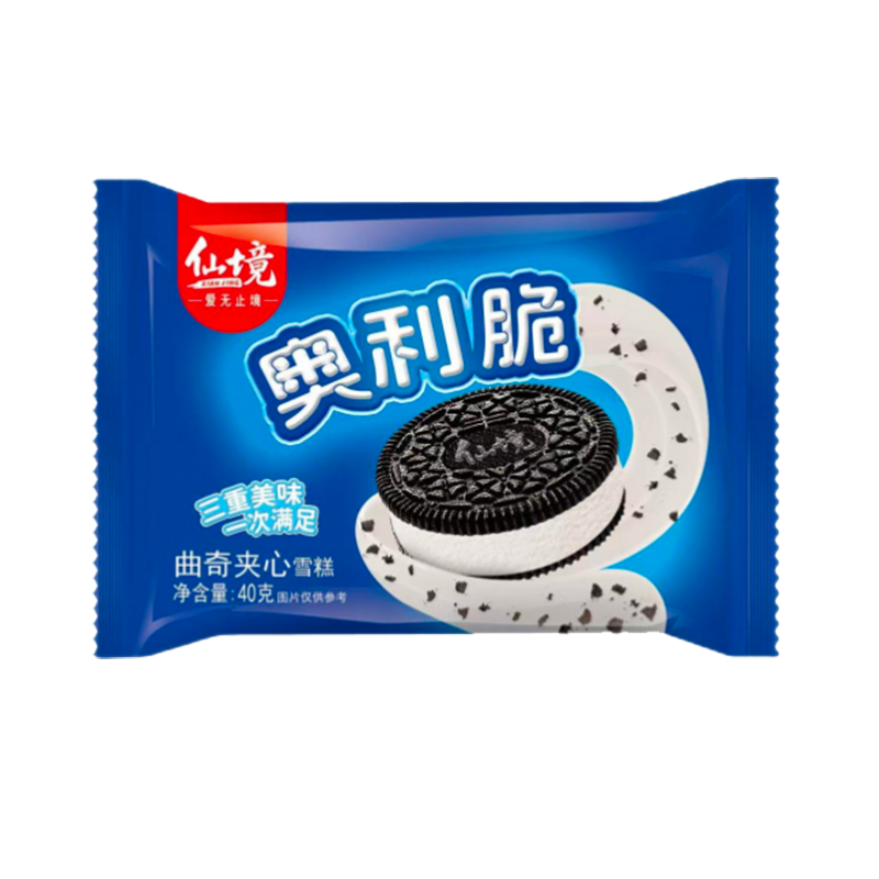 仙境 奥利脆(曲奇牛奶口味)雪糕40克
