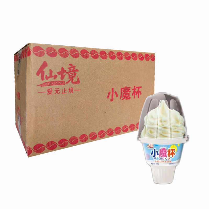 【1元】仙境 小魔杯(蛋奶口味)雪泥60克*30杯