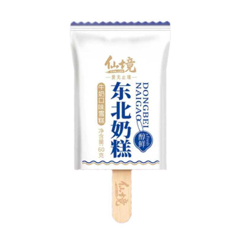 仙境 东北奶糕(牛奶口味)雪糕60克