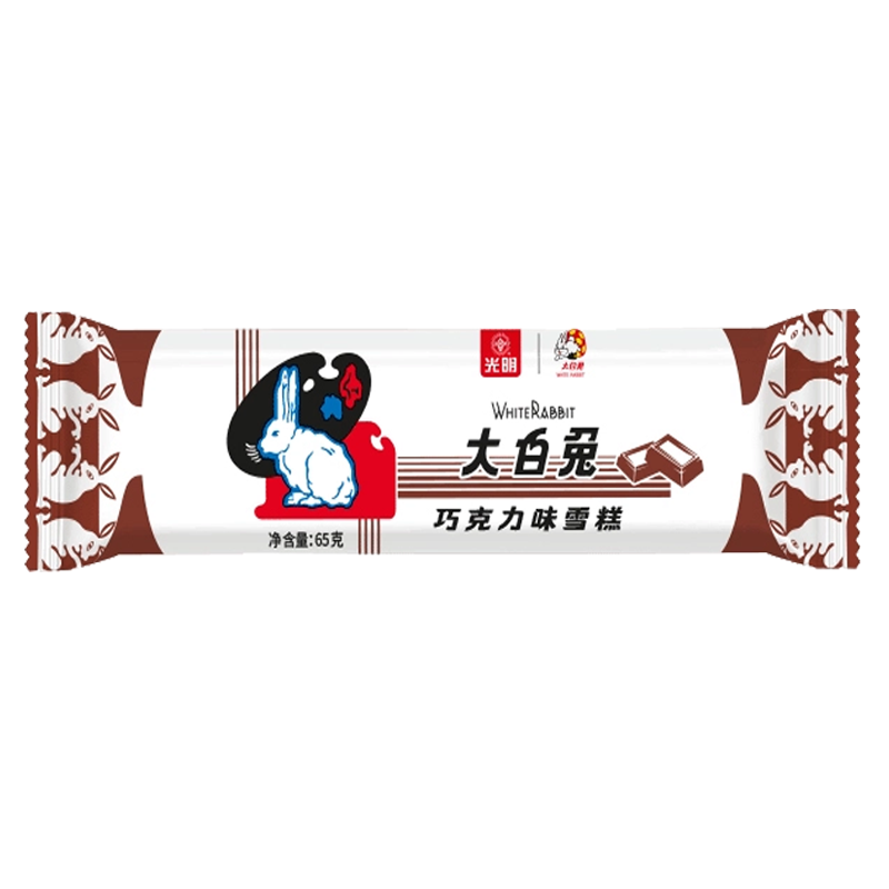 光明 大白兔(巧克力味)雪糕65克