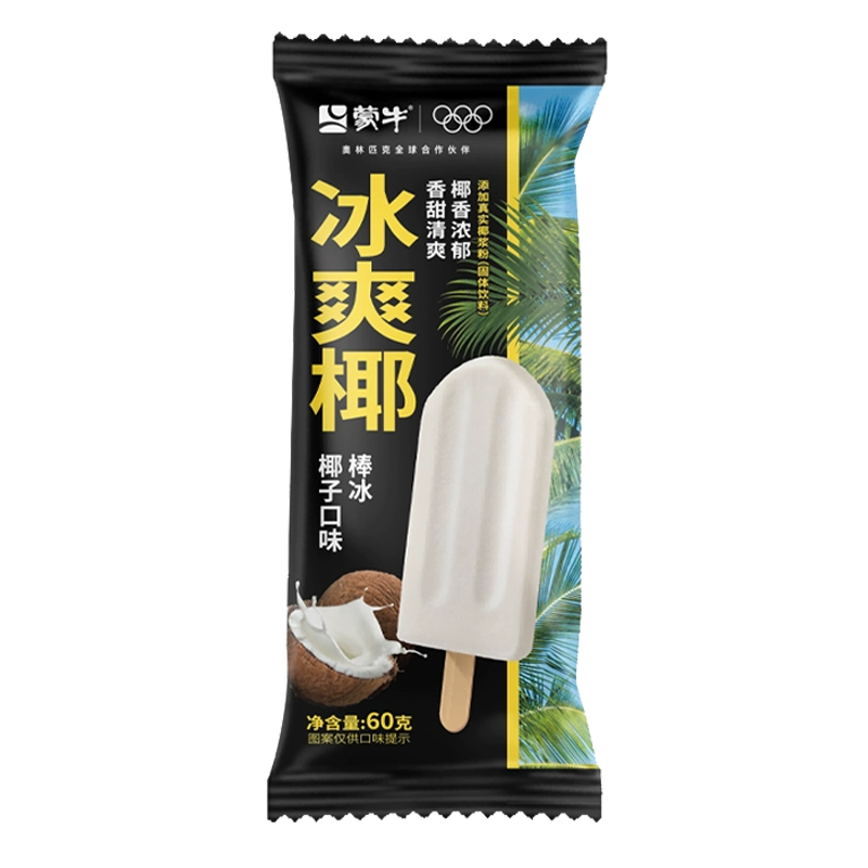 蒙牛 冰爽椰(椰子口味)棒冰60克