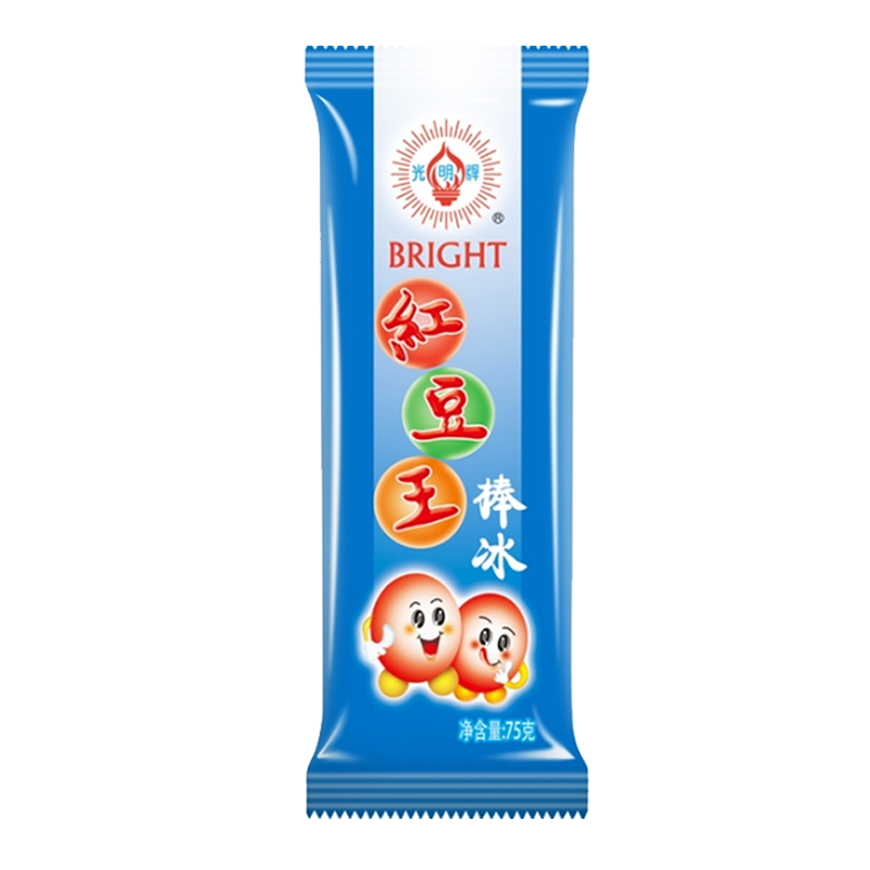 光明 红豆王棒冰75克