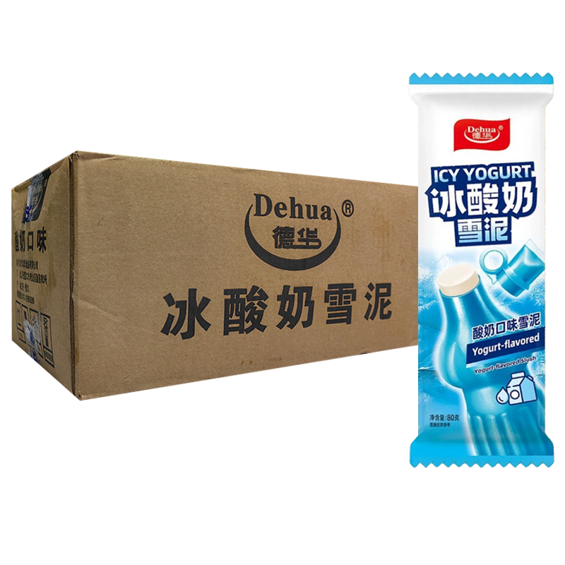 【4元】德华 冰酸奶(酸奶口味)雪泥80克*30支