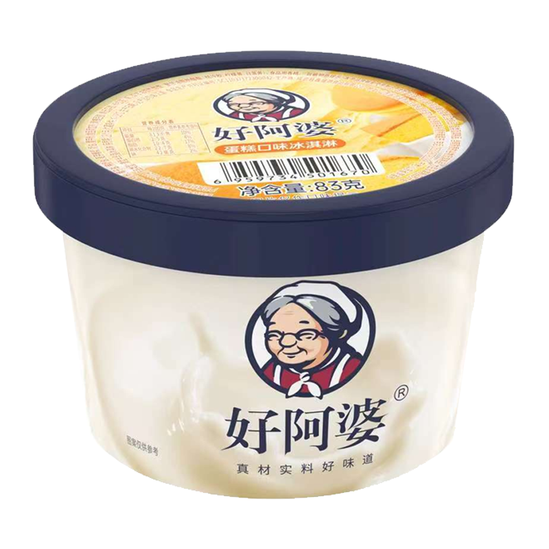 好阿婆 蛋糕口味冰淇淋83克