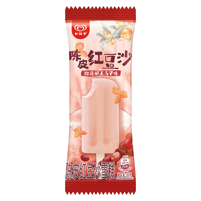 和路雪 陈皮红豆沙雪糕66克