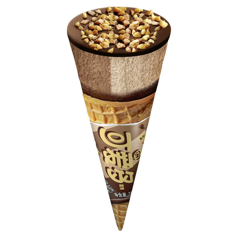 和路雪 可爱多多巧筒(榛子巧克力口味)冰淇淋73克