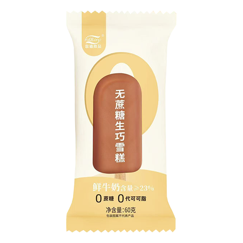富迪 无蔗糖生巧雪糕60克