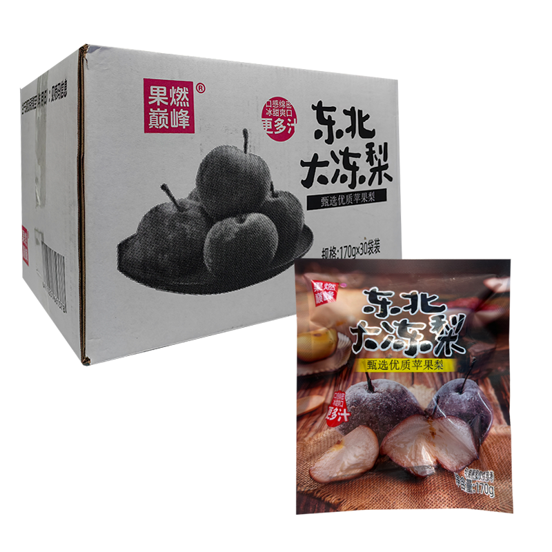 【6元】全圣德 果燃巅峰东北大冻梨170克*30个