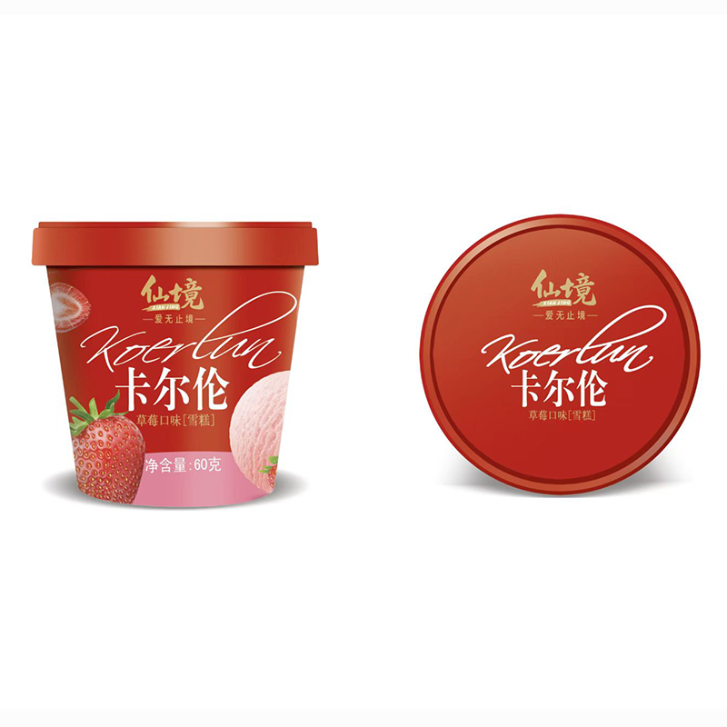 仙境 卡尔伦(草莓口味)雪糕60克