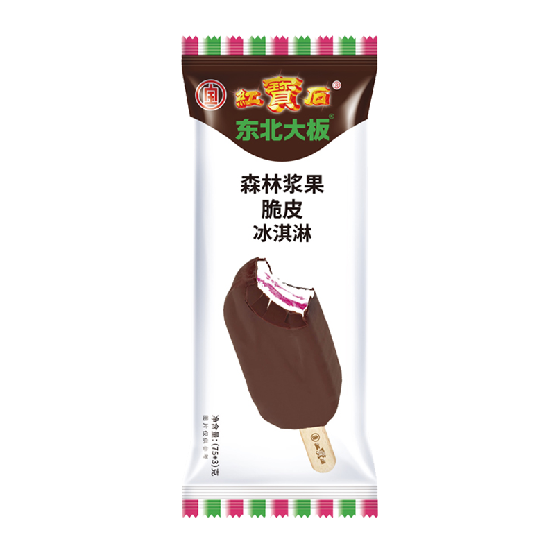 东北大板 森林浆果脆皮冰淇淋75克