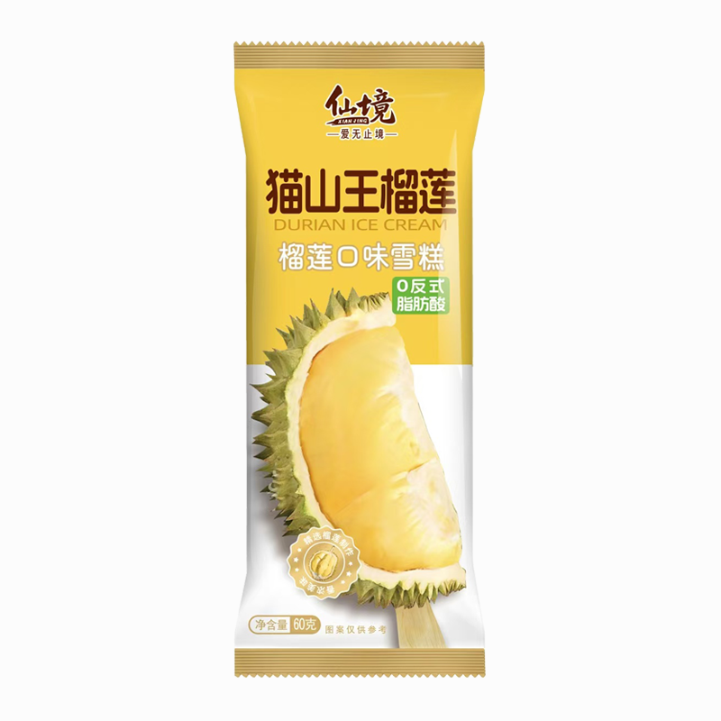 仙境 猫山王榴莲(榴莲口味)雪糕60克