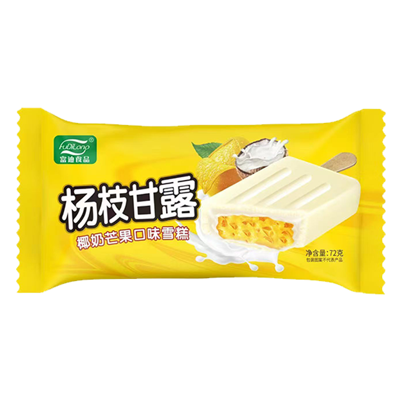富迪 杨枝甘露(椰奶芒果口味)雪糕72克